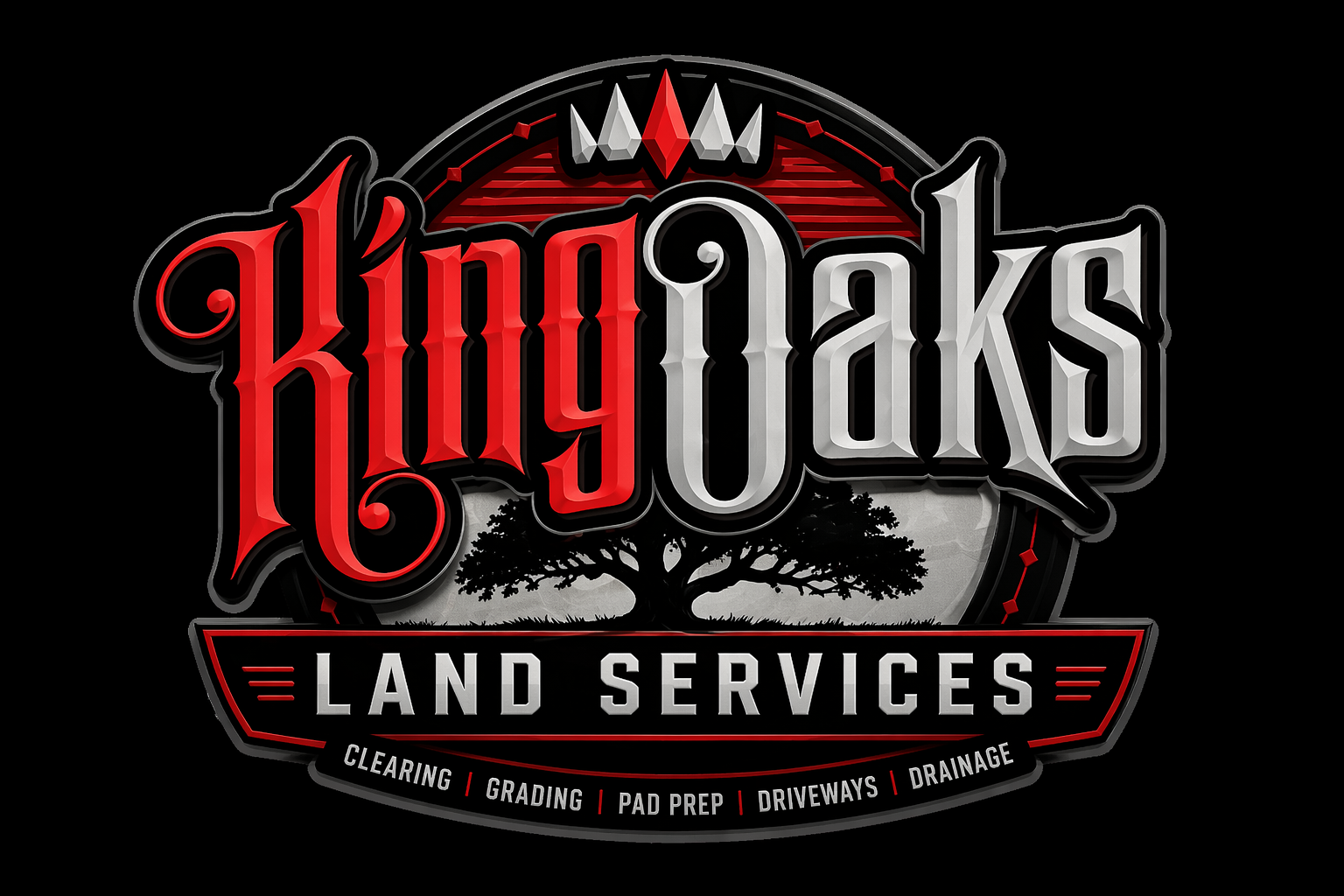 King Oaks Land Services logo